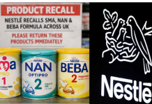 Danh sách sản phẩm bị thu hồi ở một số quốc gia/thị trường